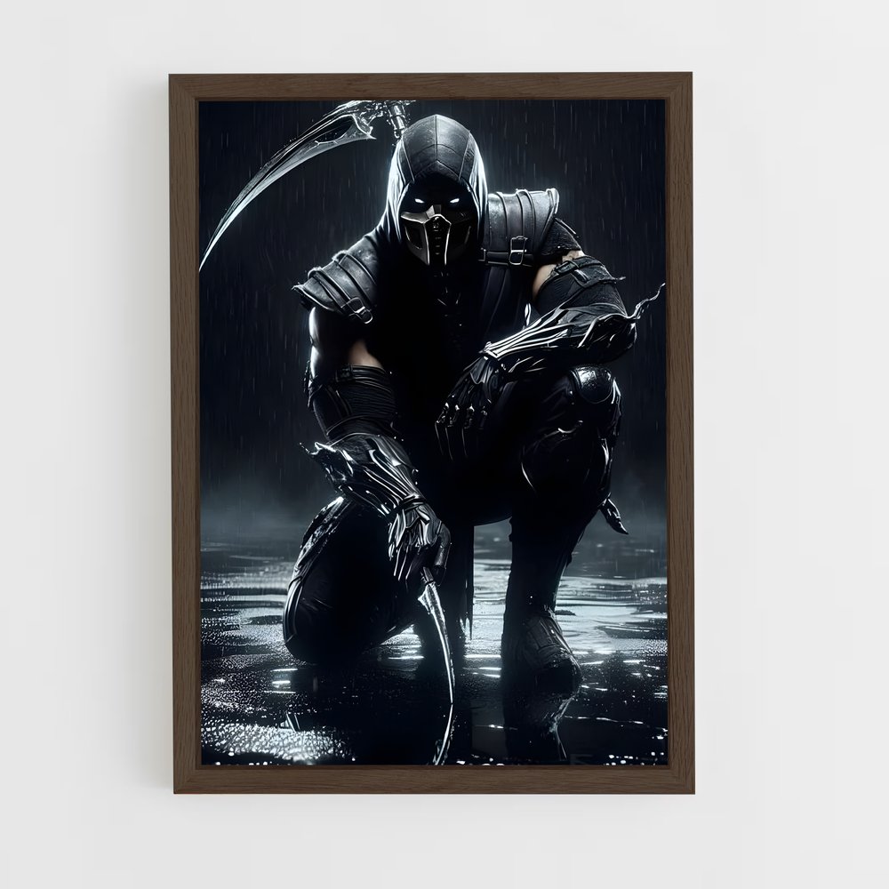 Poster L'Assassin Crouché – affiche Mortal kombat (vue 5)